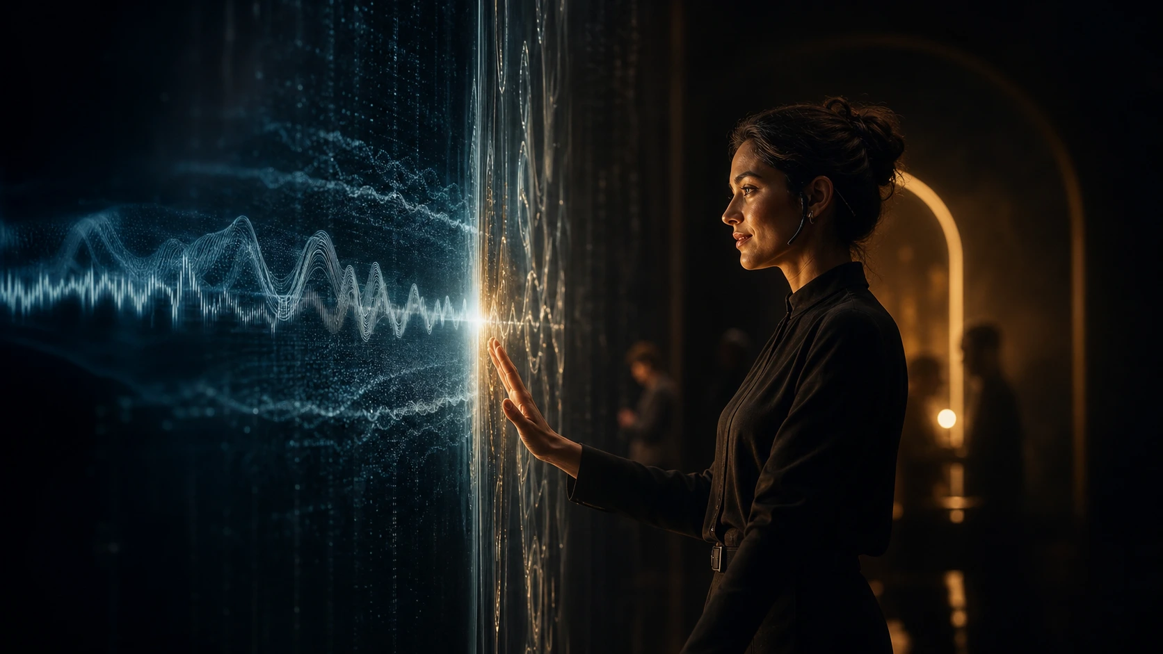 AI voice workflow with human handoff and control boundary